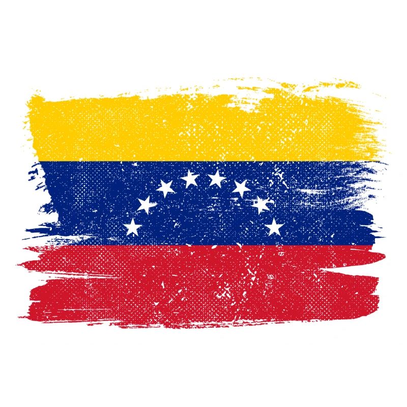 Venezuela drapeau drapeau paix Vintage