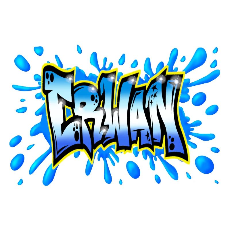 Erwan GRAFFITI NAME PRINT