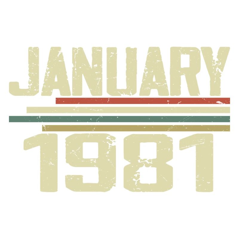 Januar 1981 - Geburtstagsgeschenk Januar 1981