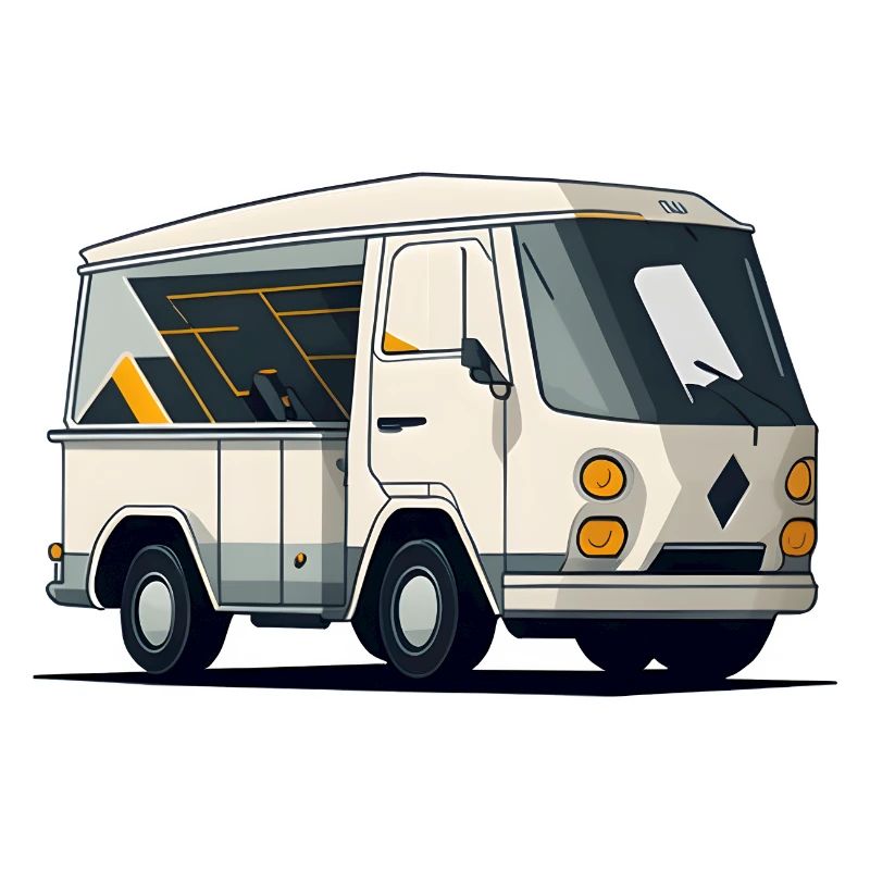 Futuristic Camper Van