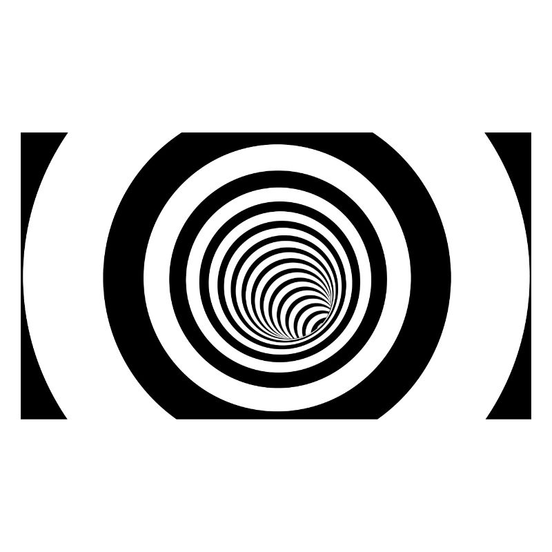 Vortex noir concentrique