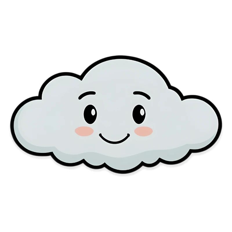 Cuddly cloud friend