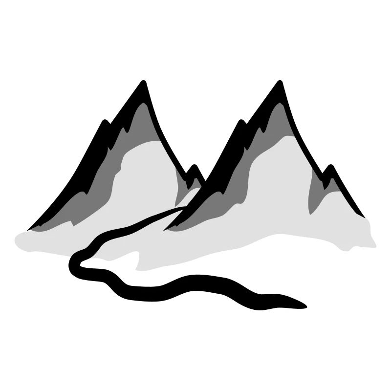 Schöne Berge Wanderweg