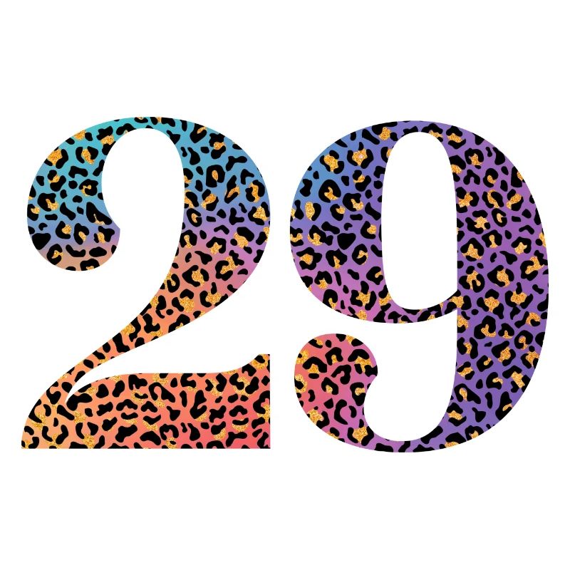 29th Birthday Leopard