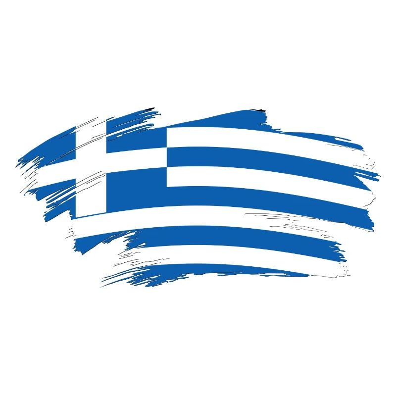 Grèce - Grèce - Drapeau - Fahne - drapeau