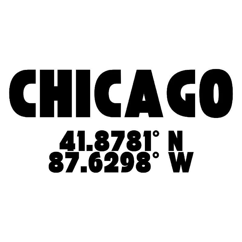 Chicago - Concevez avec des coordonnées