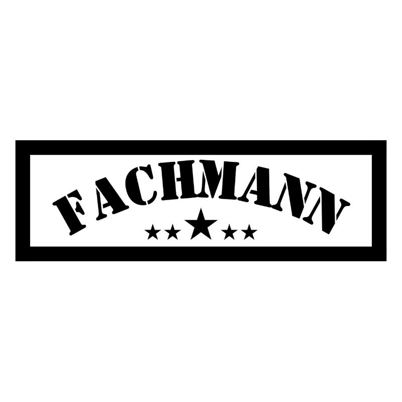 Fachmann mit Sternen