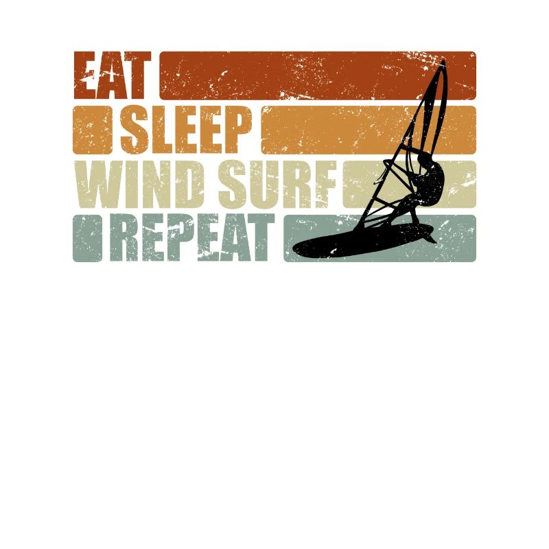 Eat Sleep Windsurf Repeat Windsurfer Gift