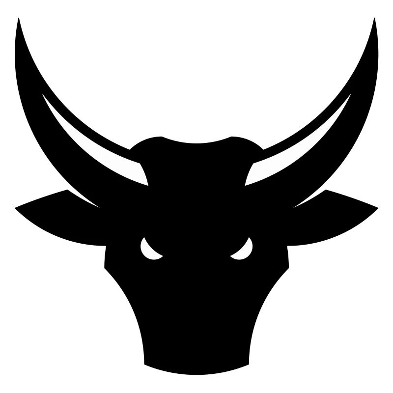 Stier / Bulle / Ochse / Stierkopf (2C)