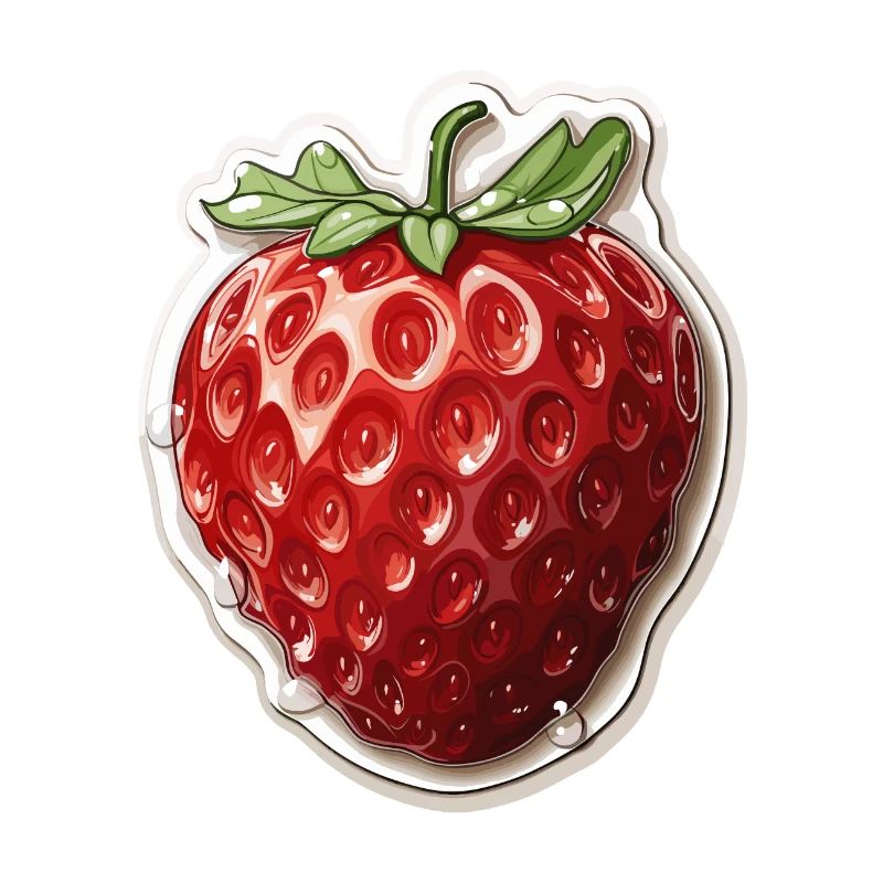 Erdbeere - Illustration