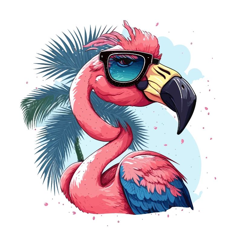 Flamant rose Diva