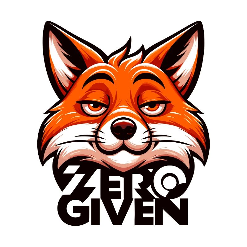 Zéro donné - Illustration de renard