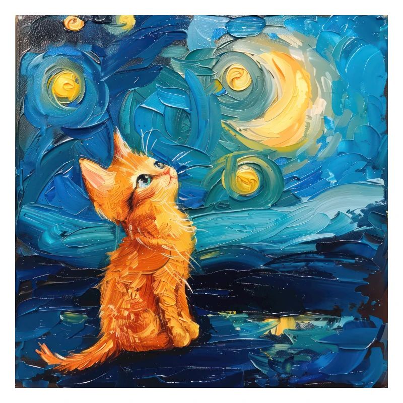 Chat, Motif De Chat