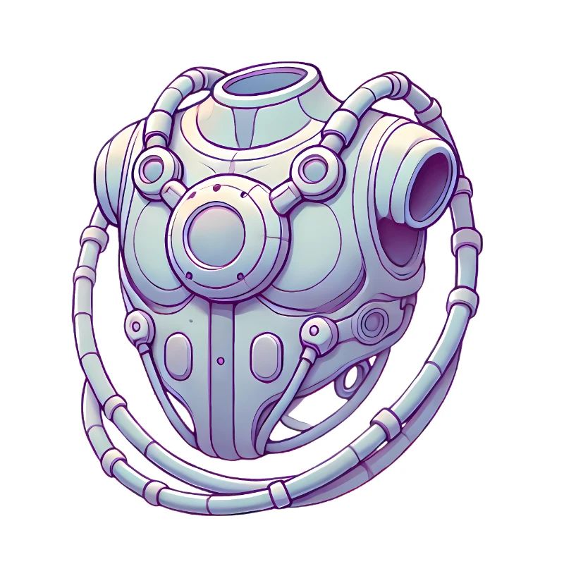 Futuristic Chest Device Graphic Tee