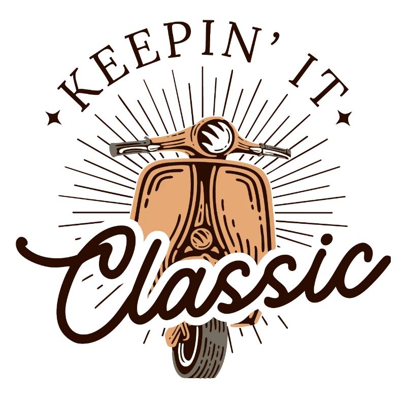 Keepin' It Classic - Look de scooter vintage