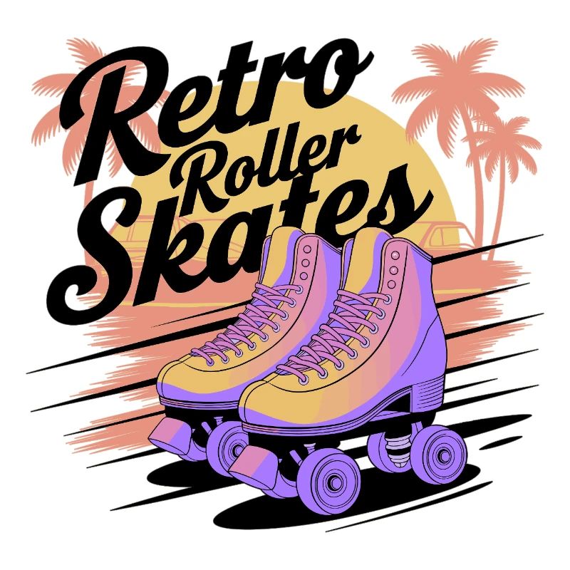Retro Roller Skates – 80s Vibes