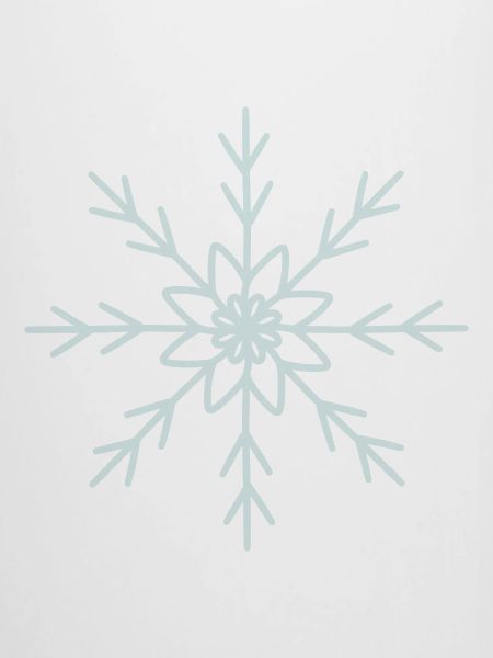 Elegantes Schneeflocken-Muster-Design