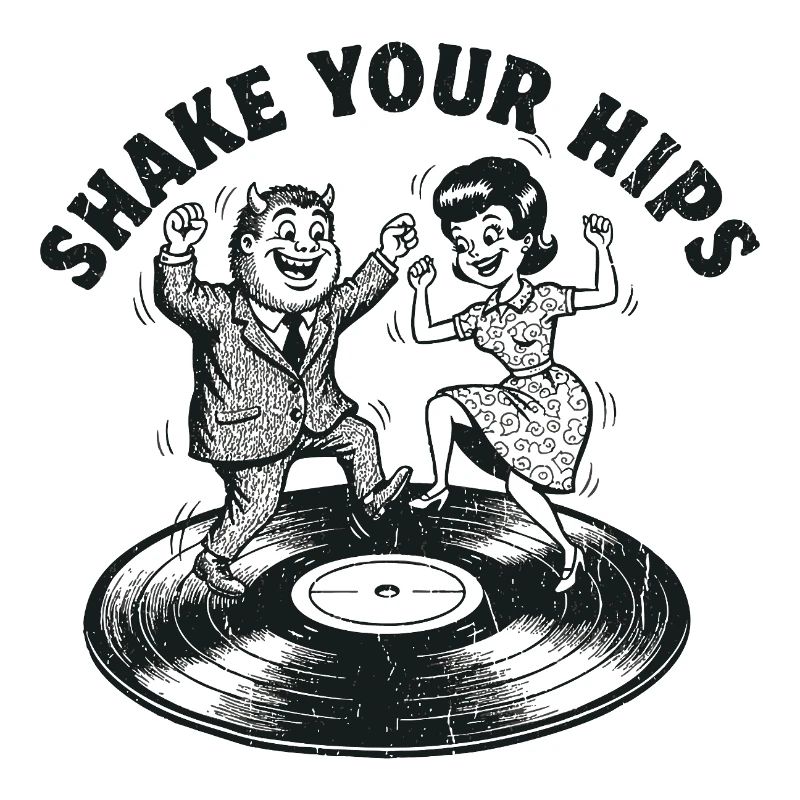 Shake Your Hips Vinyl Dance