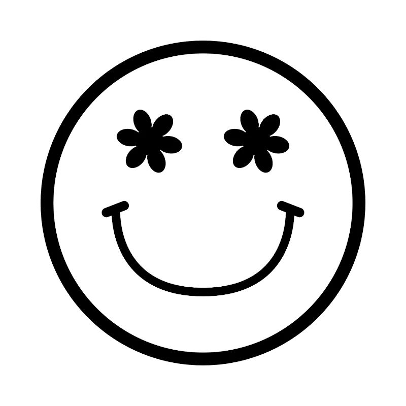 Visage souriant