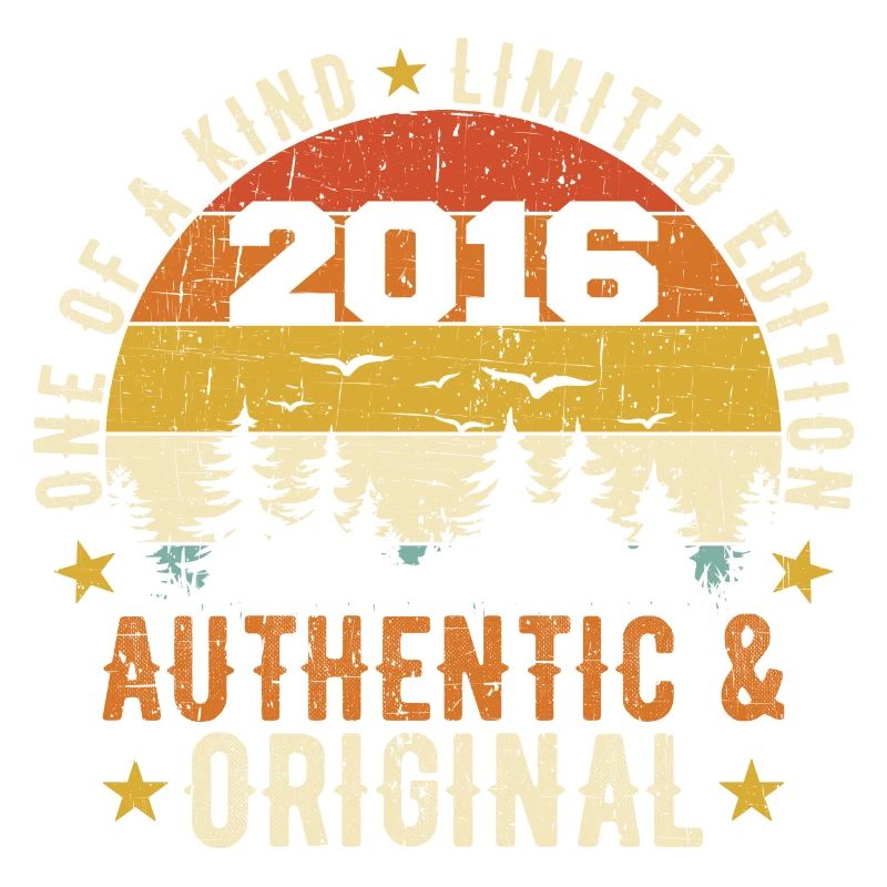 Original 2016 Birthday Gift 2016 Authentic