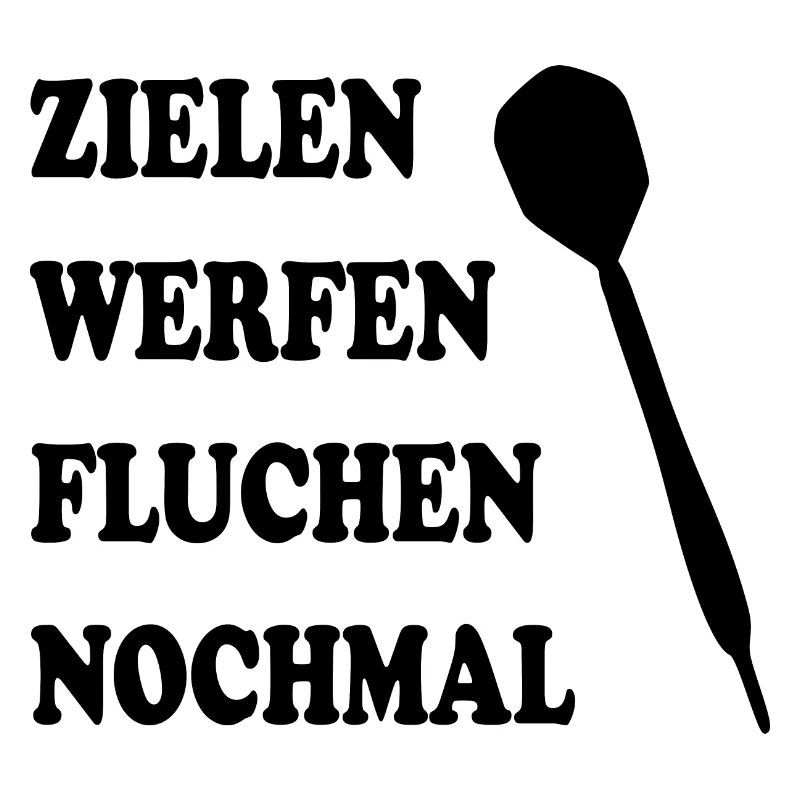Dart Darts Witz Spruch Dartpfeil Geschenk Idee