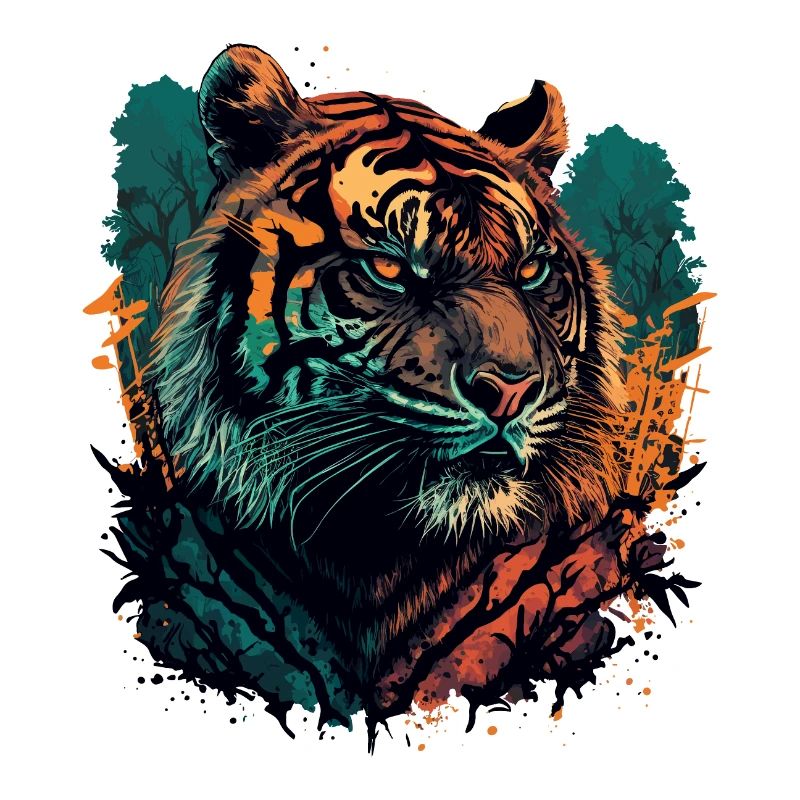 Sei ein Tiger