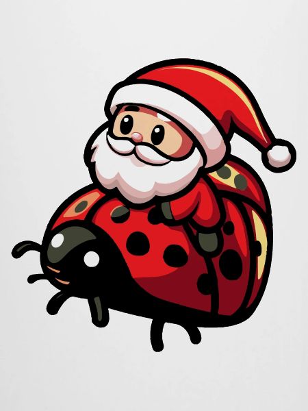 Marienkäfer Weihnachtsmann