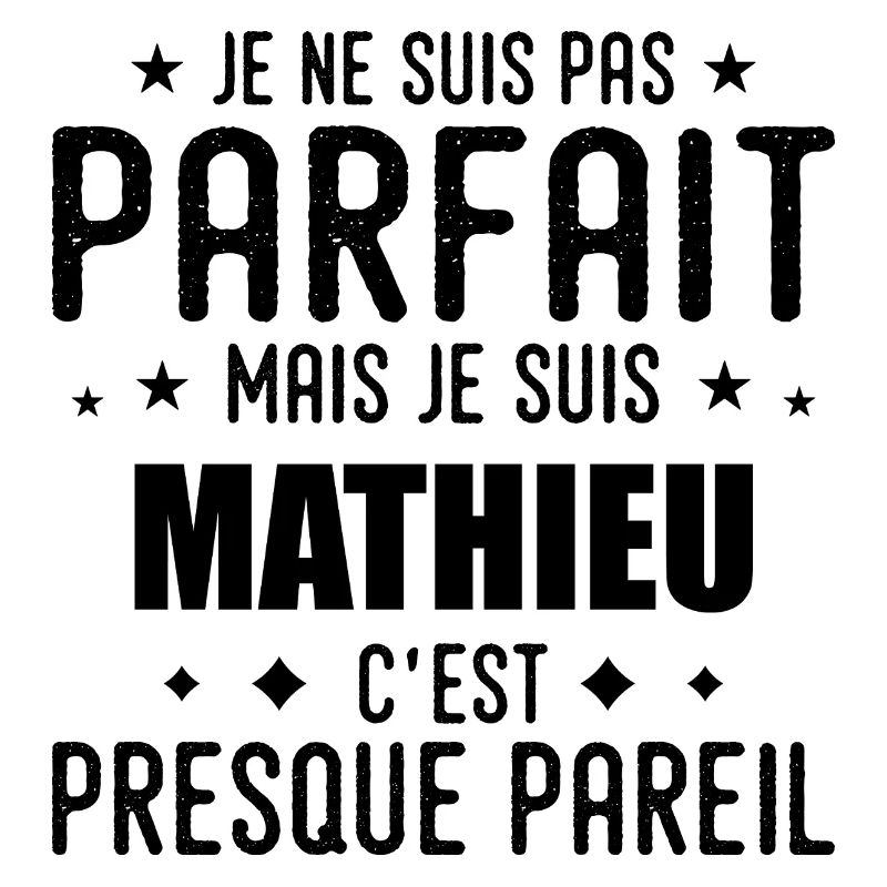 Mathieu: authentisch, unvollkommen, oben, Perfektion