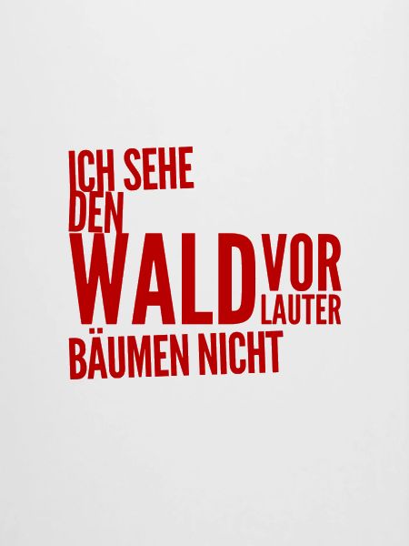 ich sehe nichts