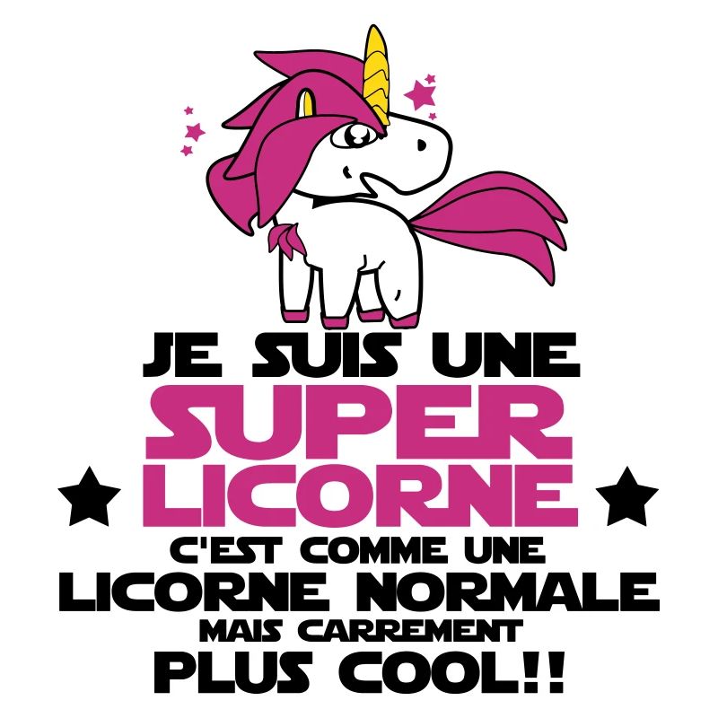 une super licorne
