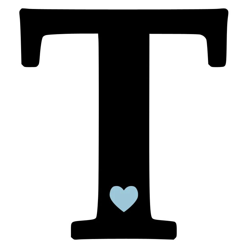 Buchstabe T Anfangsbuchstabe