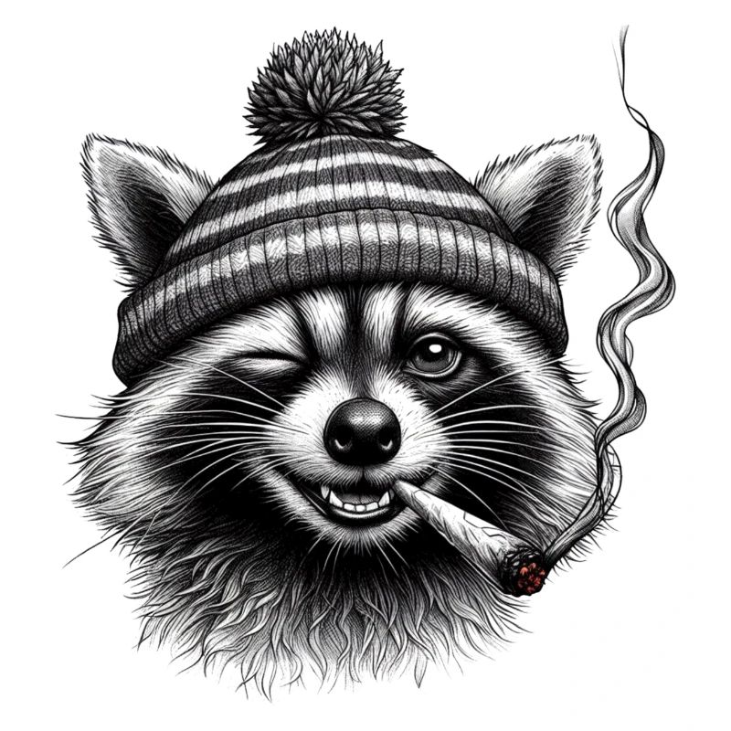 Der Haschbär - Waschbär