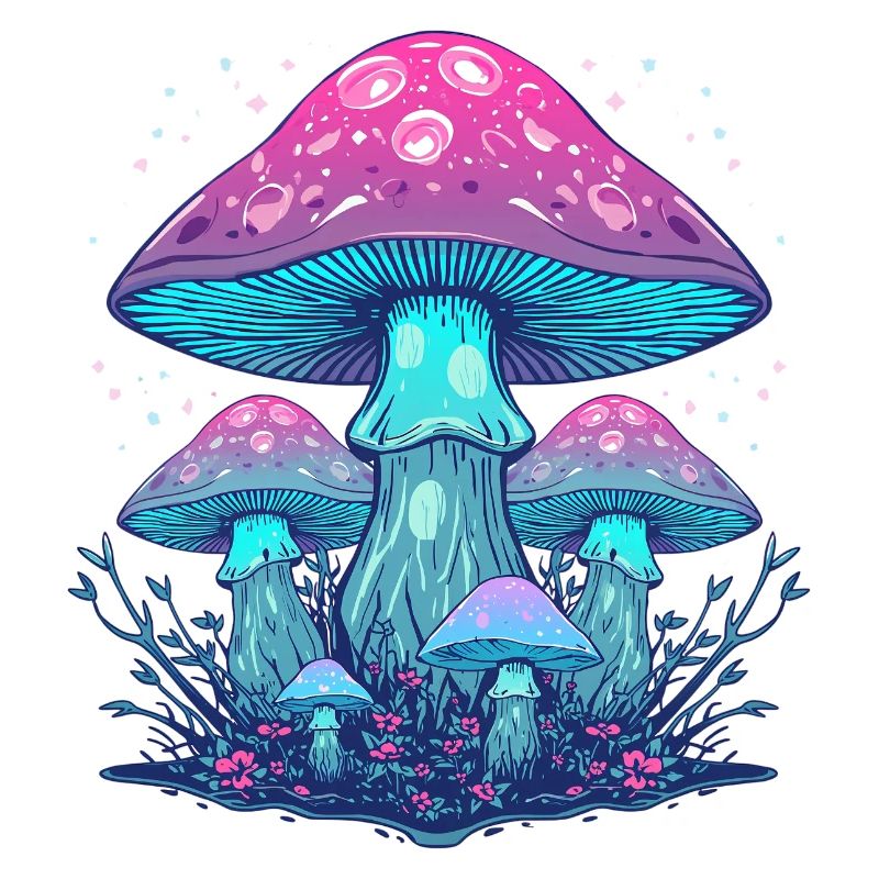 Ätherische Neonpilze