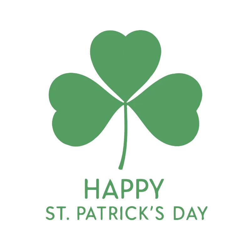 Trèfle Vert Saint Patrick