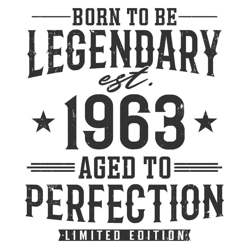 Legendary since 1963