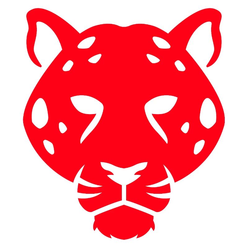 Panther Head Digitale Kunst