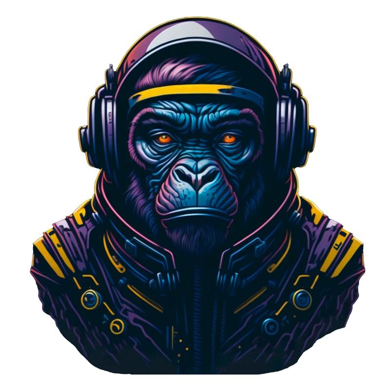 Gorille Astronaute Singe