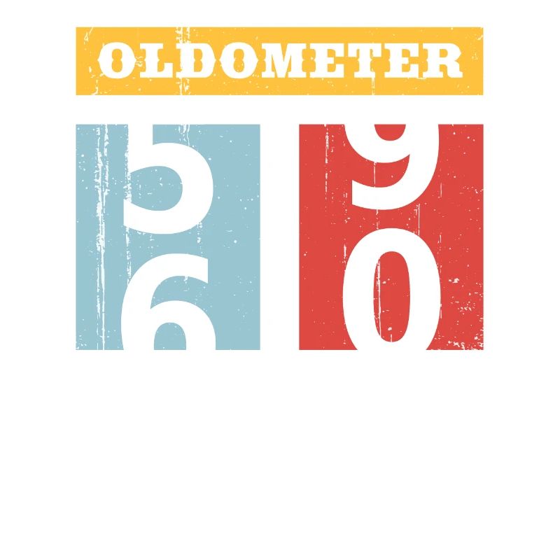Oldometer 59-60 60th Birthday 60 Retro Gift