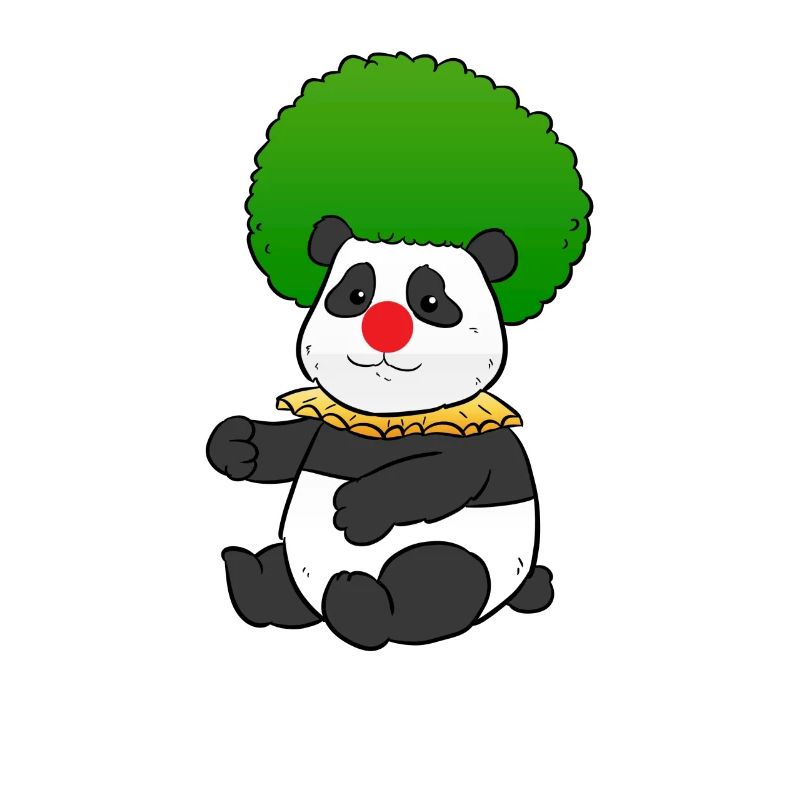 Panda de clown