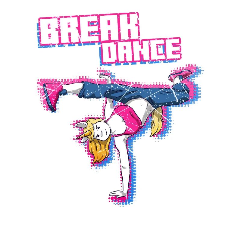 Breakdance Licorne Breakdance Breakdancer
