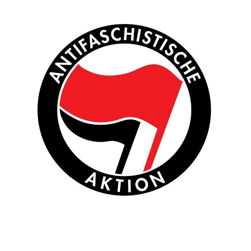 Action antifasciste, Logo Antifa, Drapeaux