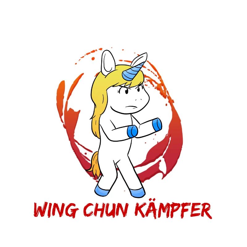 Echte Mädchen Wing Chun Kämpfer Wing Chun Spruch L