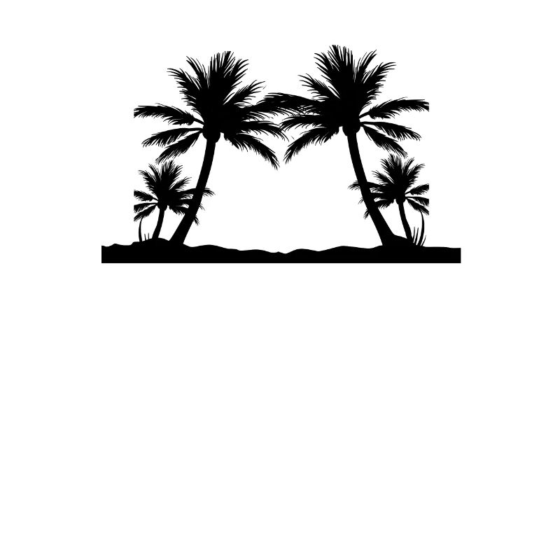 Island - palm tree