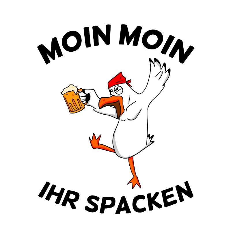 Betrunkene Möwe