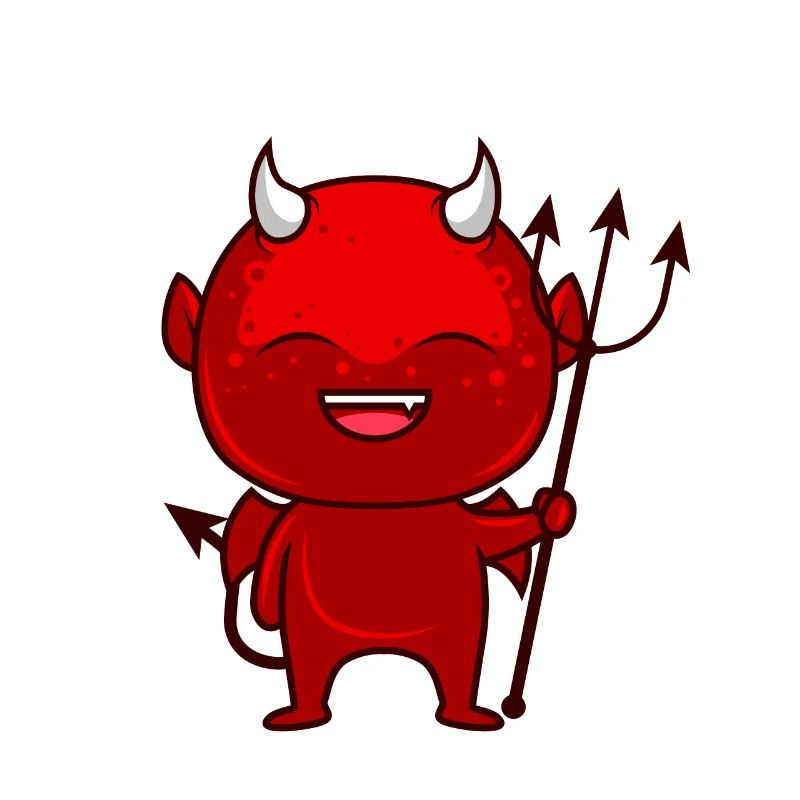 Petit Diable Satan Antéchrist