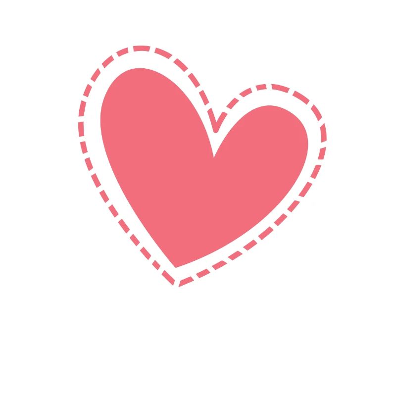 Pinkes Herz Geschenkidee