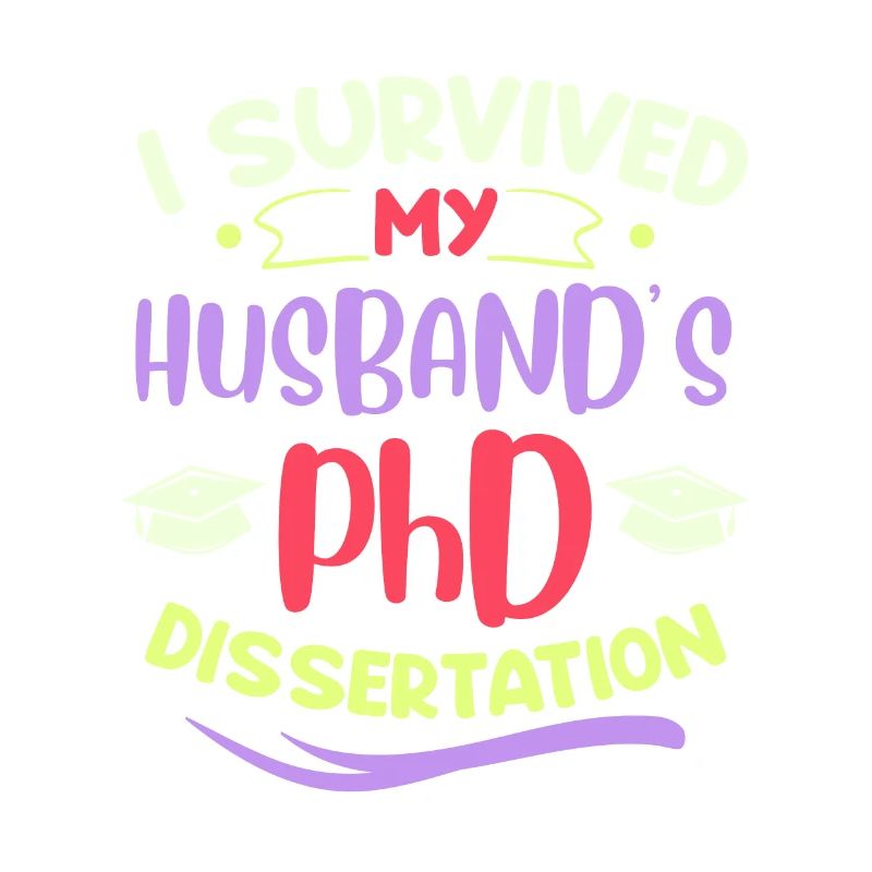 Dissertation des Ehemanns überstanden Partner