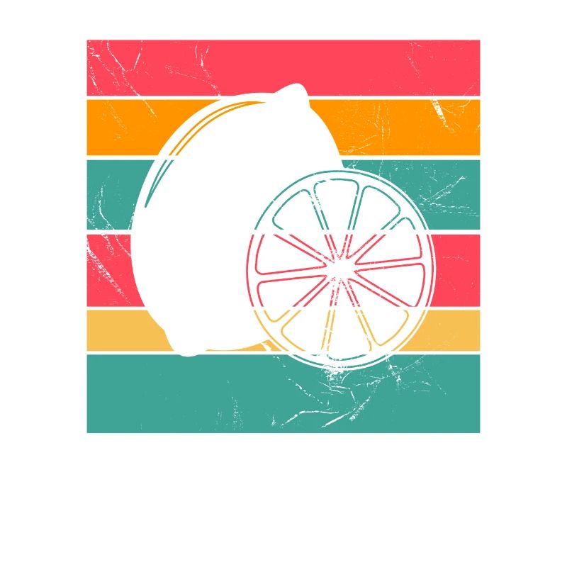 Lemon Fruit Lover Retro Lemonade Gift idea