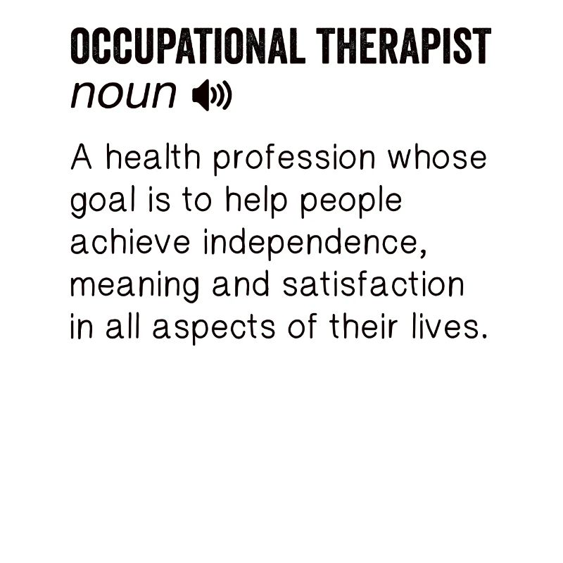 Occupational Therapy Occupational Therapist