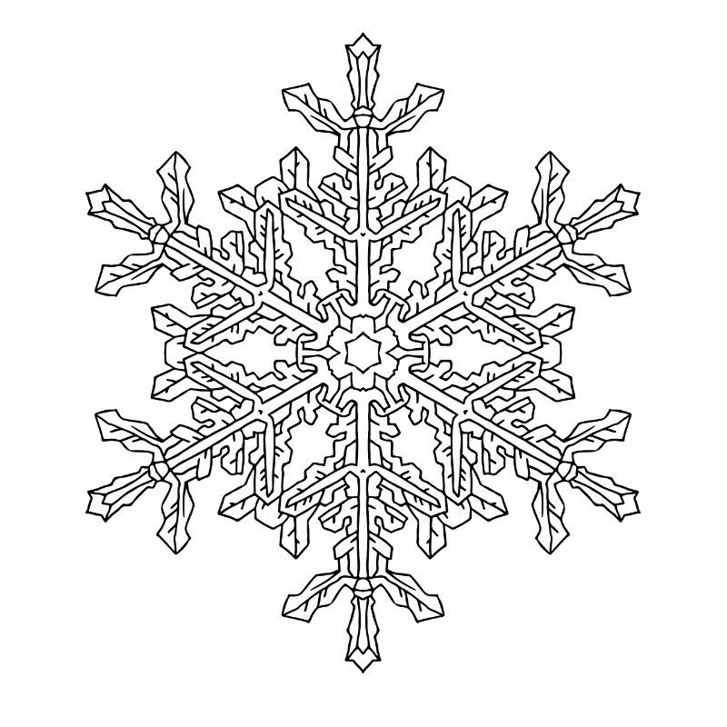 Snowflake Mandala